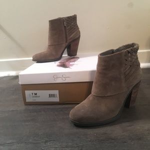 Jessica Simpson brown booties